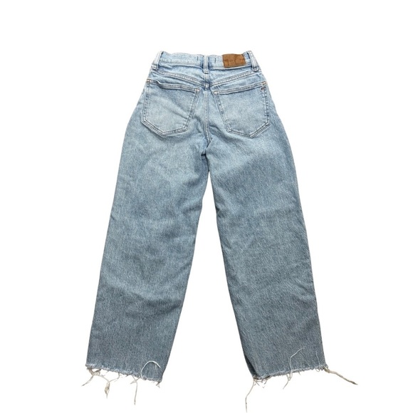 Madewell The Perfect Vintage Wide-Leg Crop Jean Altoona Wash Cotton Blend Sz 23 - Picture 4 of 7